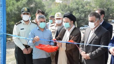 در دومین روز از هفته دولت، مخزن ۷۰۰ متر مکعبی تامین شرب آب روستای باغچه جوق به بهره برداری رسید