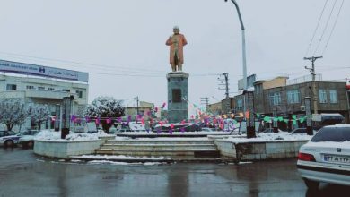 برف زمستانی