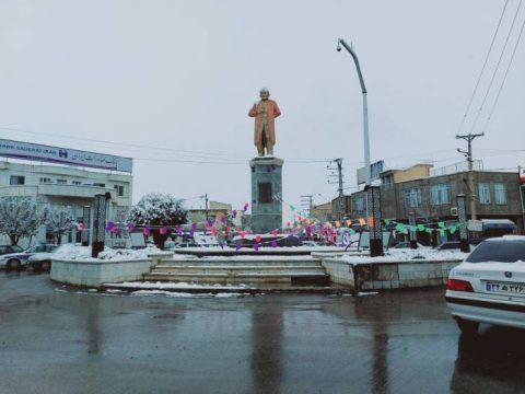 برف زمستانی